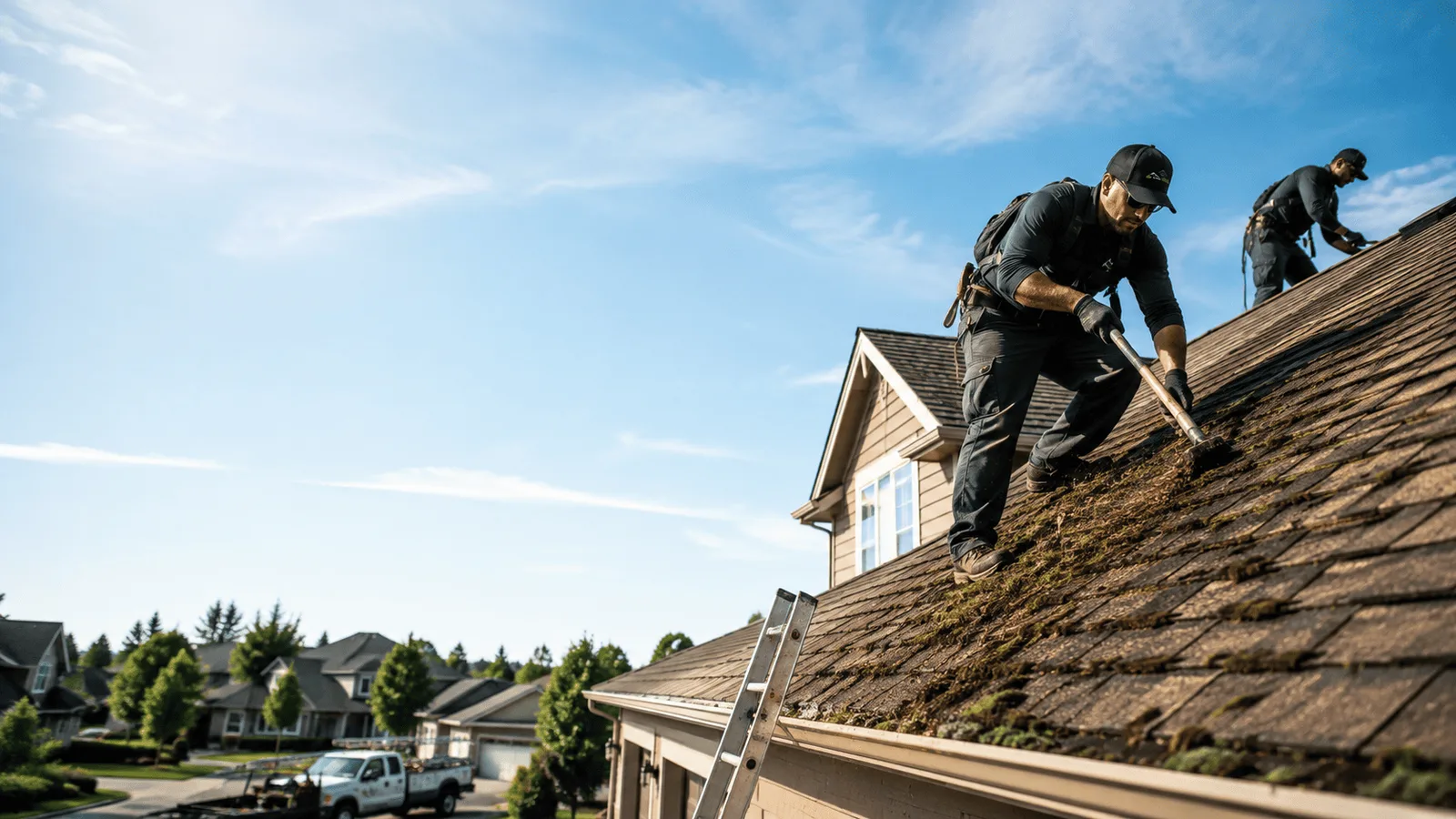 Roof Moss Removal in Leicester, NC near me